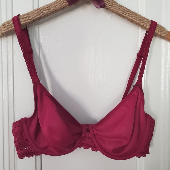 Lou-paris Grenat Bra - Picture 2 of 5